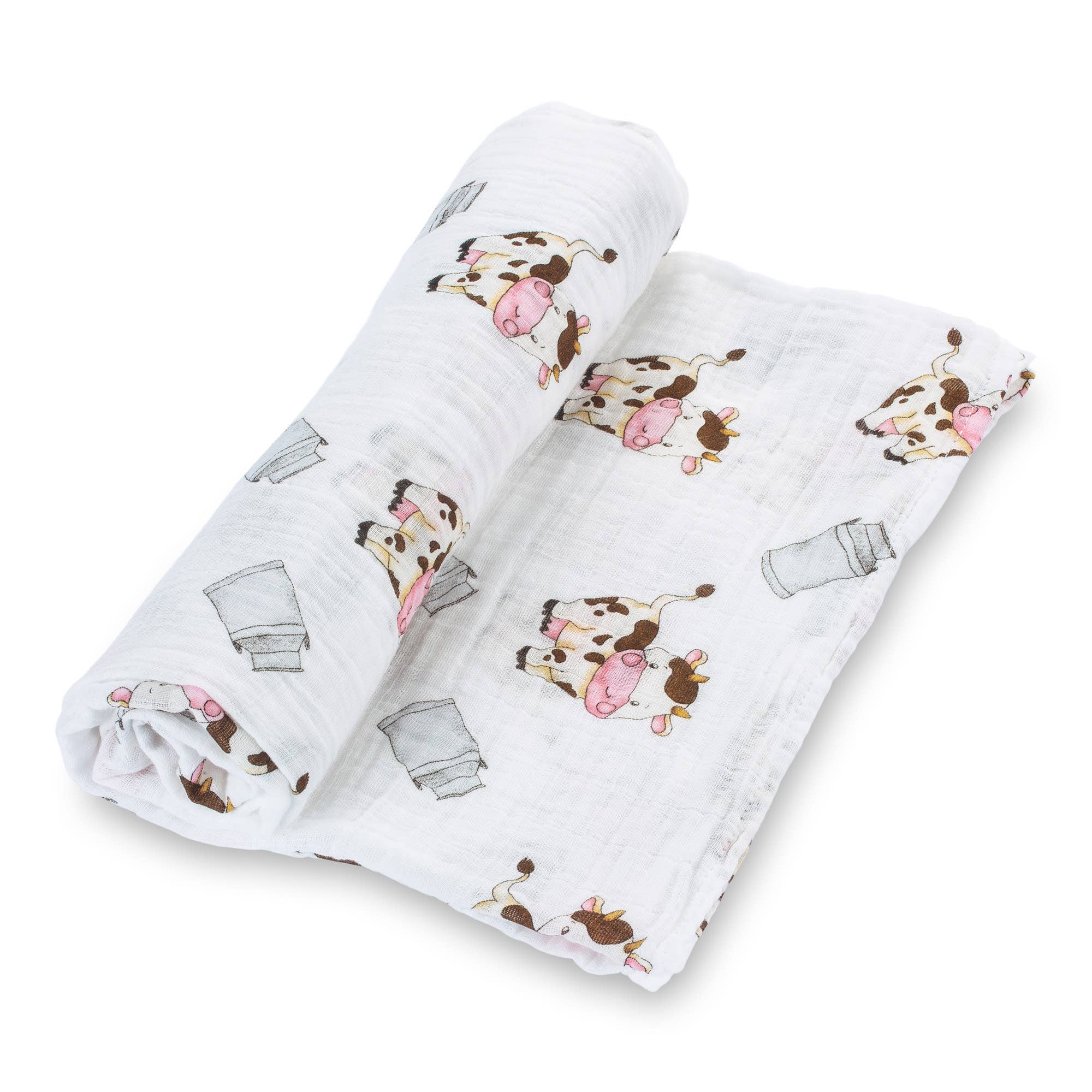 MOO Milk Muslim Swaddle Blanket