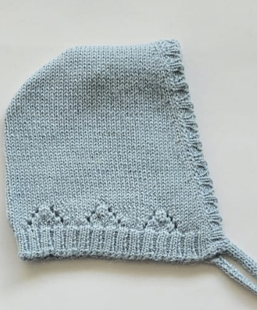"Alpaca Crochet Beanie Newborn"