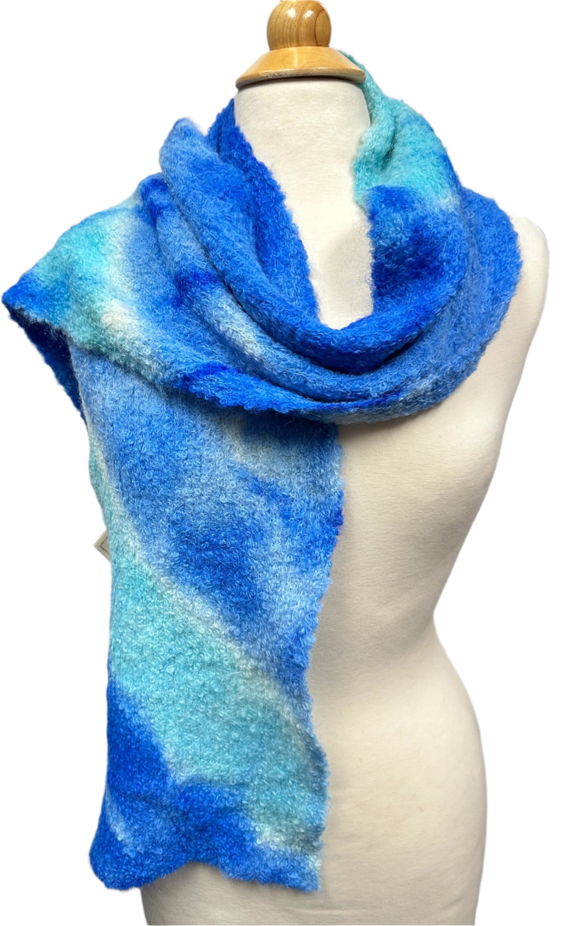 Long Hand Dyed Scarves