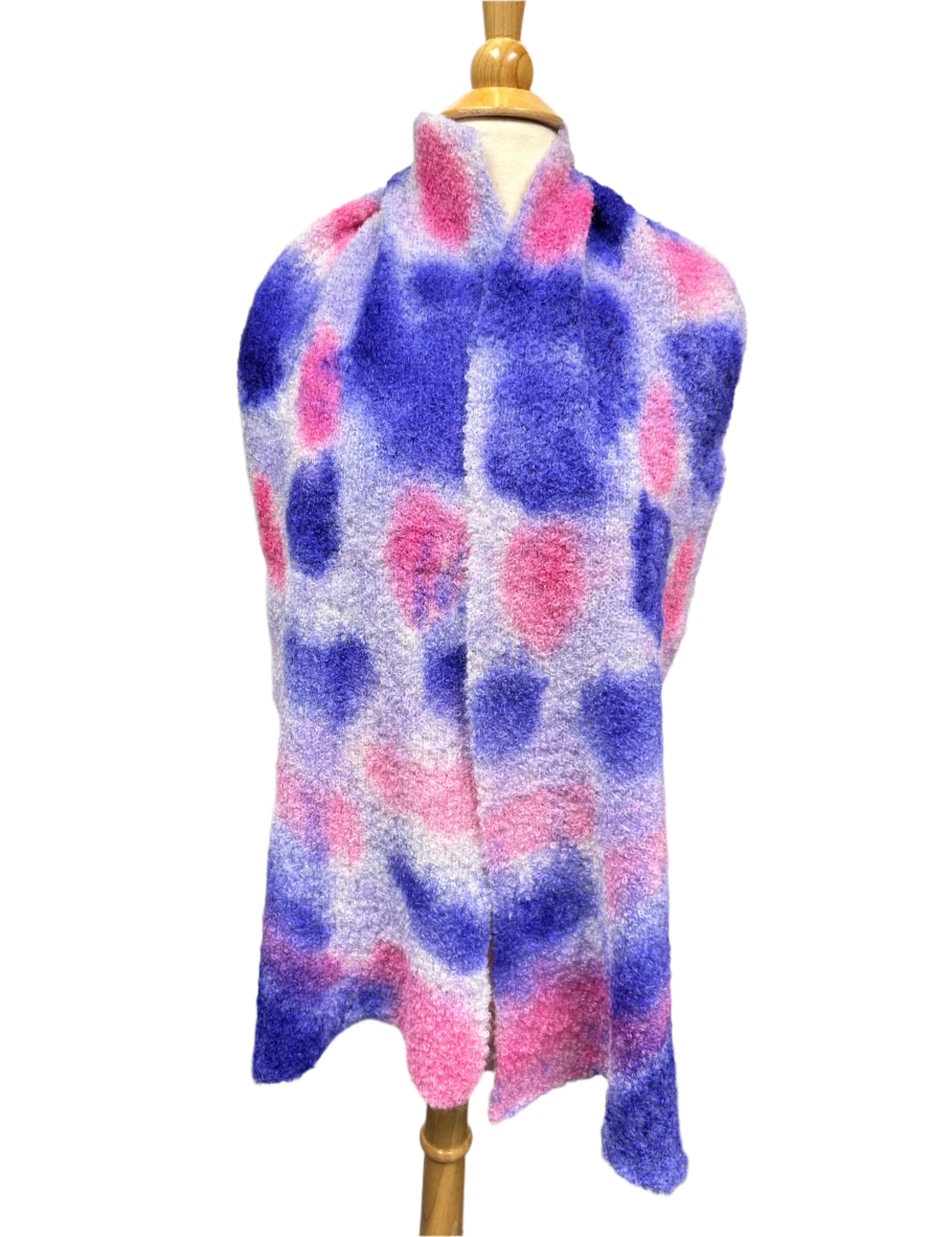 Long Hand Dyed Scarves