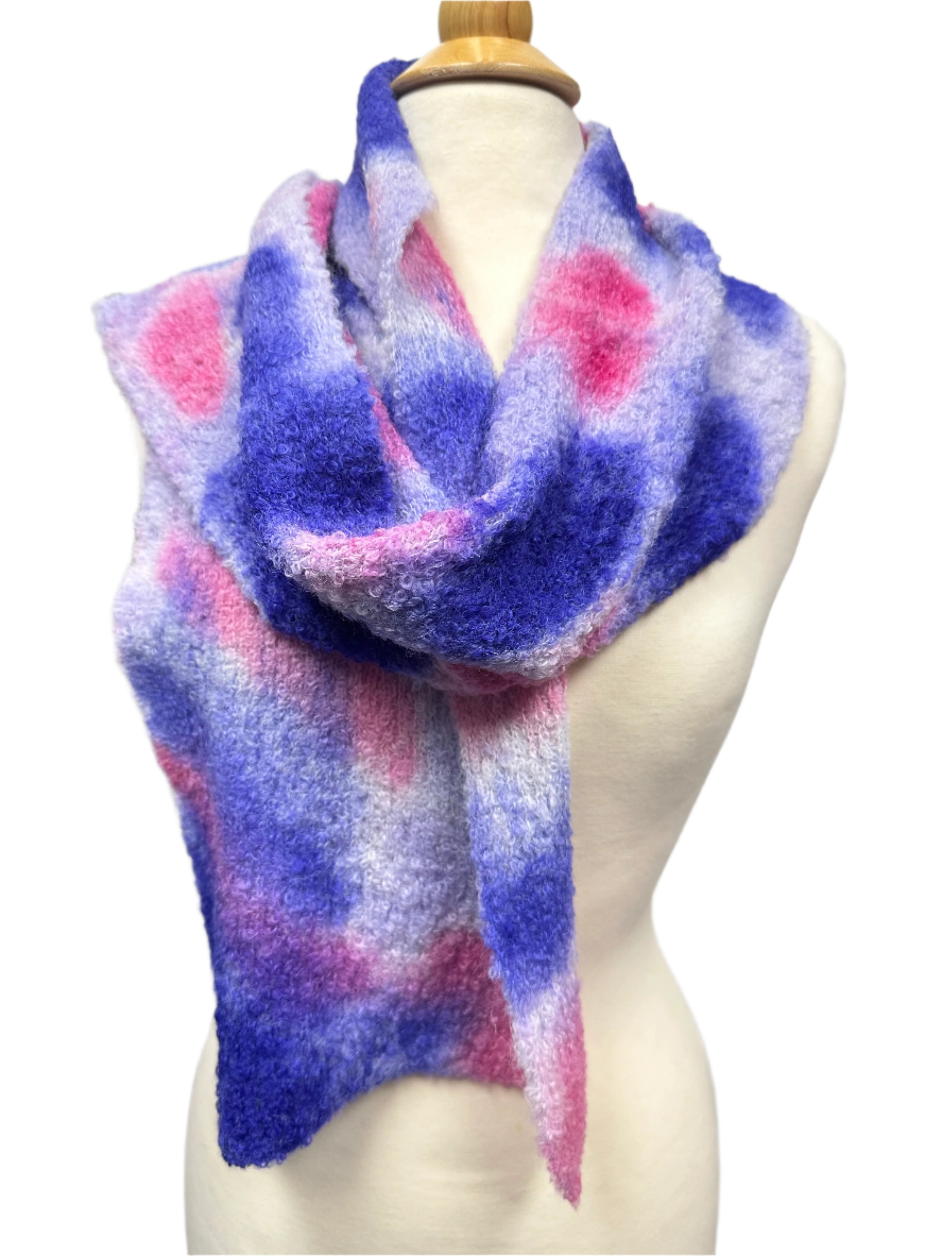Long Hand Dyed Scarves