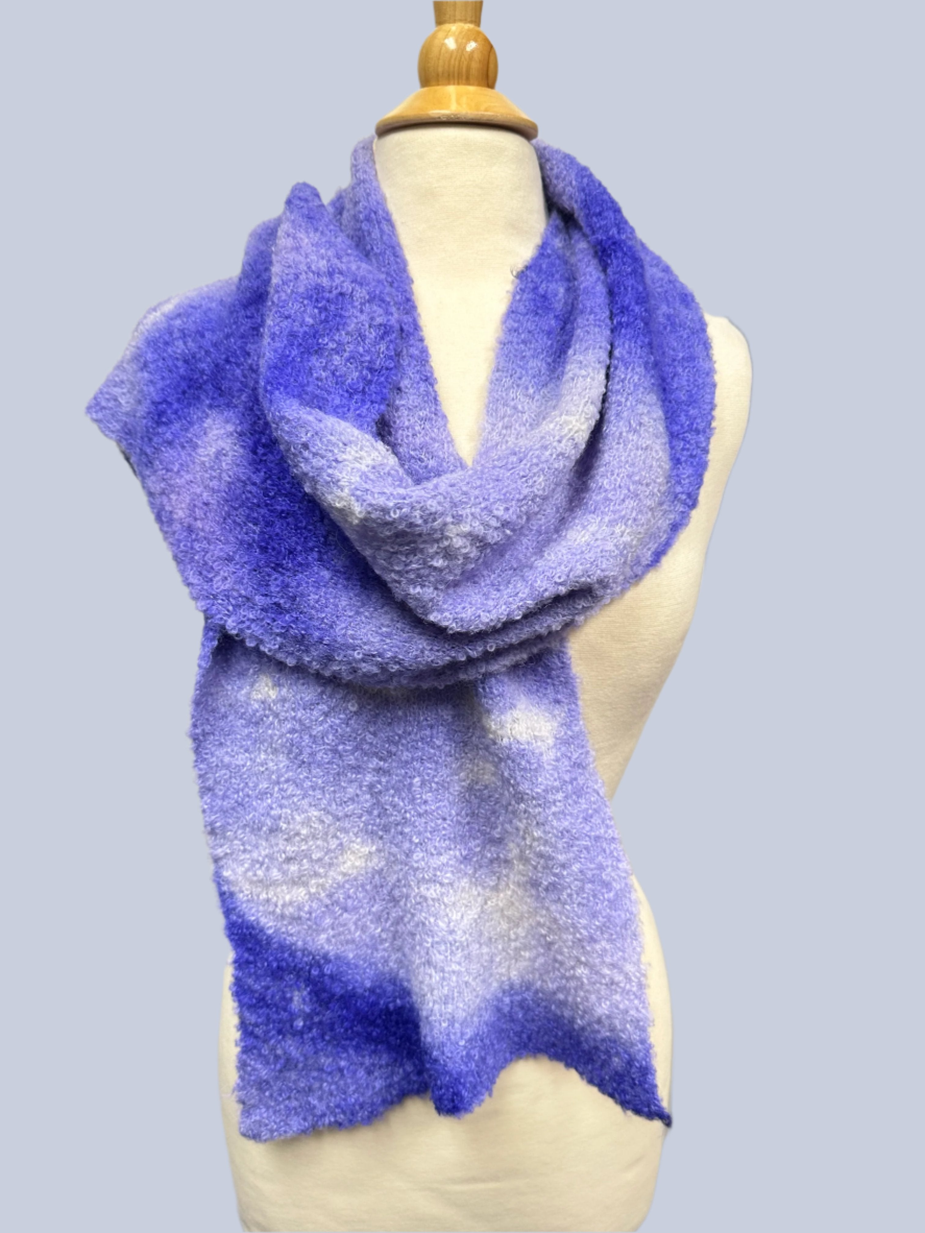 Baby Alpaca hand knitted scarf