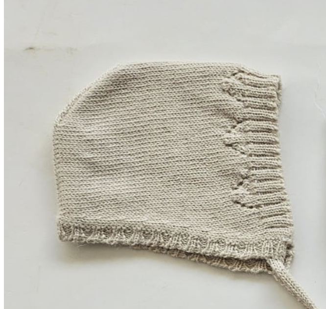 "Alpaca Crochet Beanie Newborn"