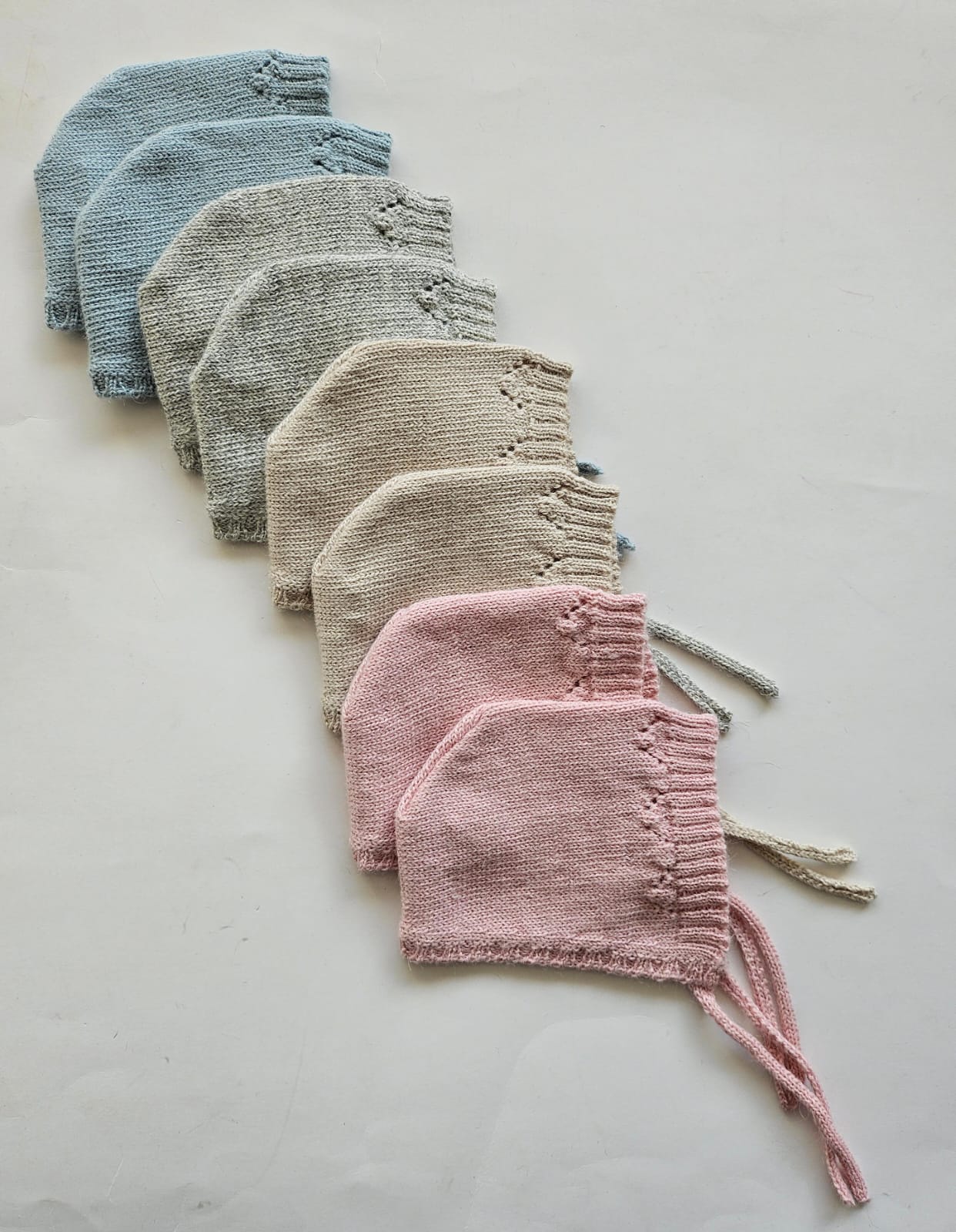 "Alpaca Crochet Beanie Newborn"