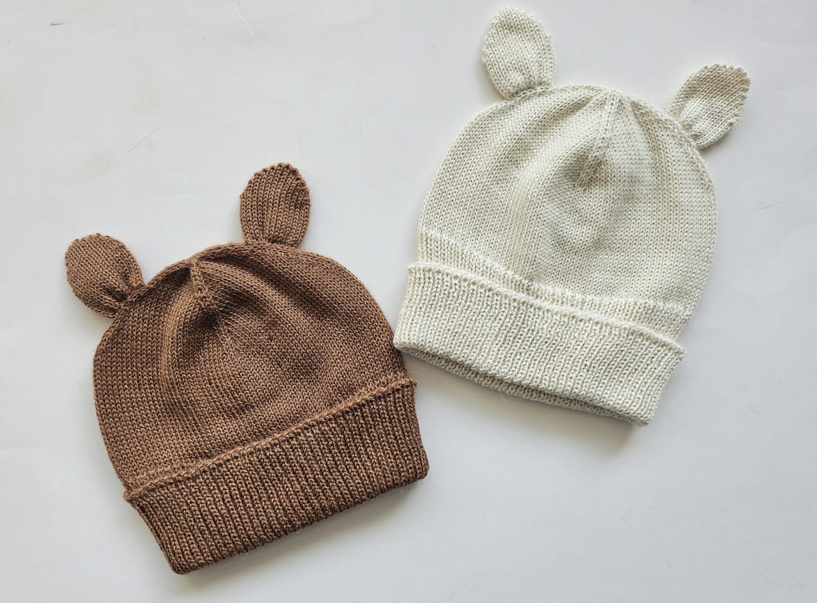 "Charming Alpaca Beanie with Ears"