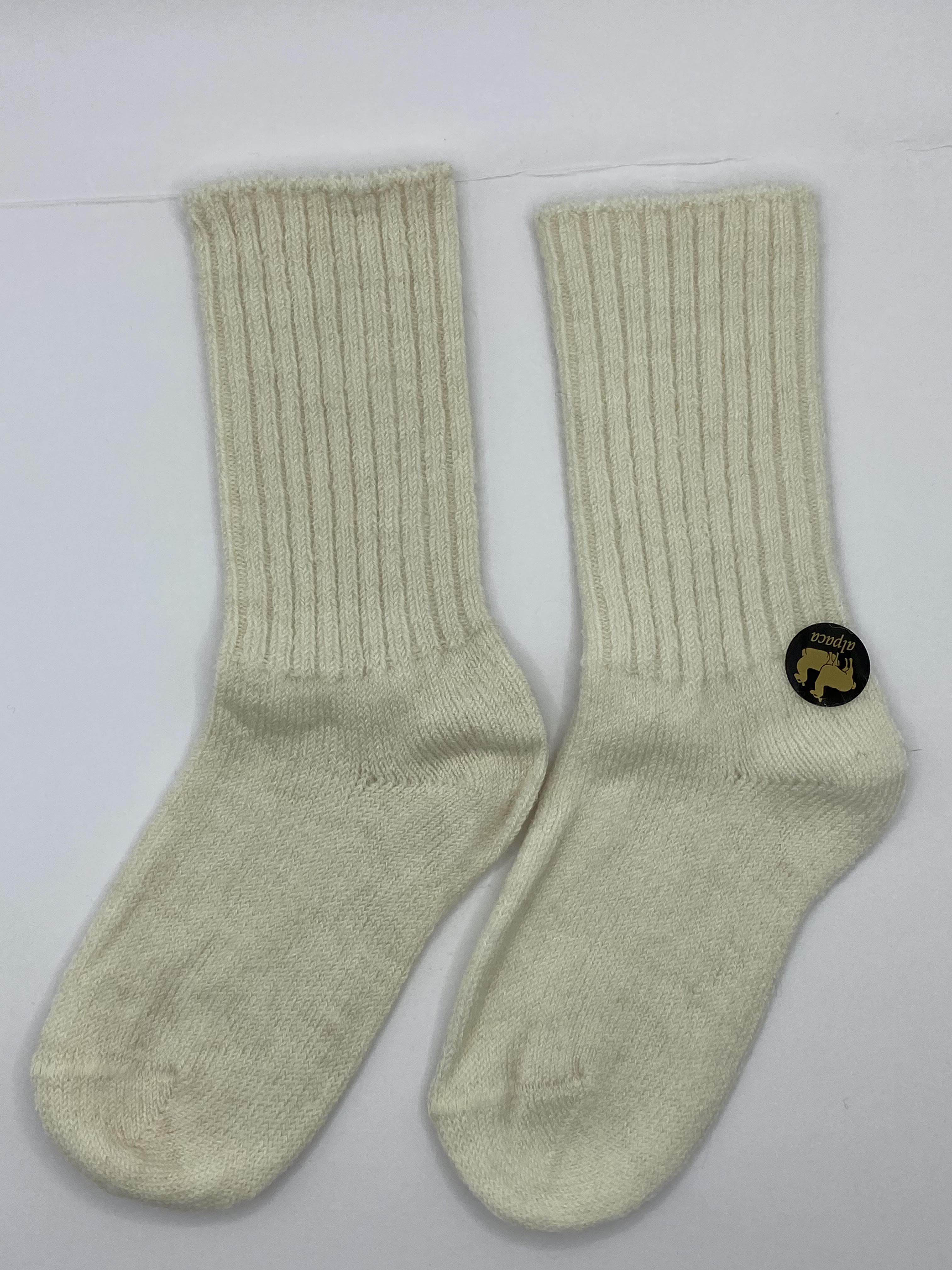 natural toddler sock GG'S Alpaca Farm