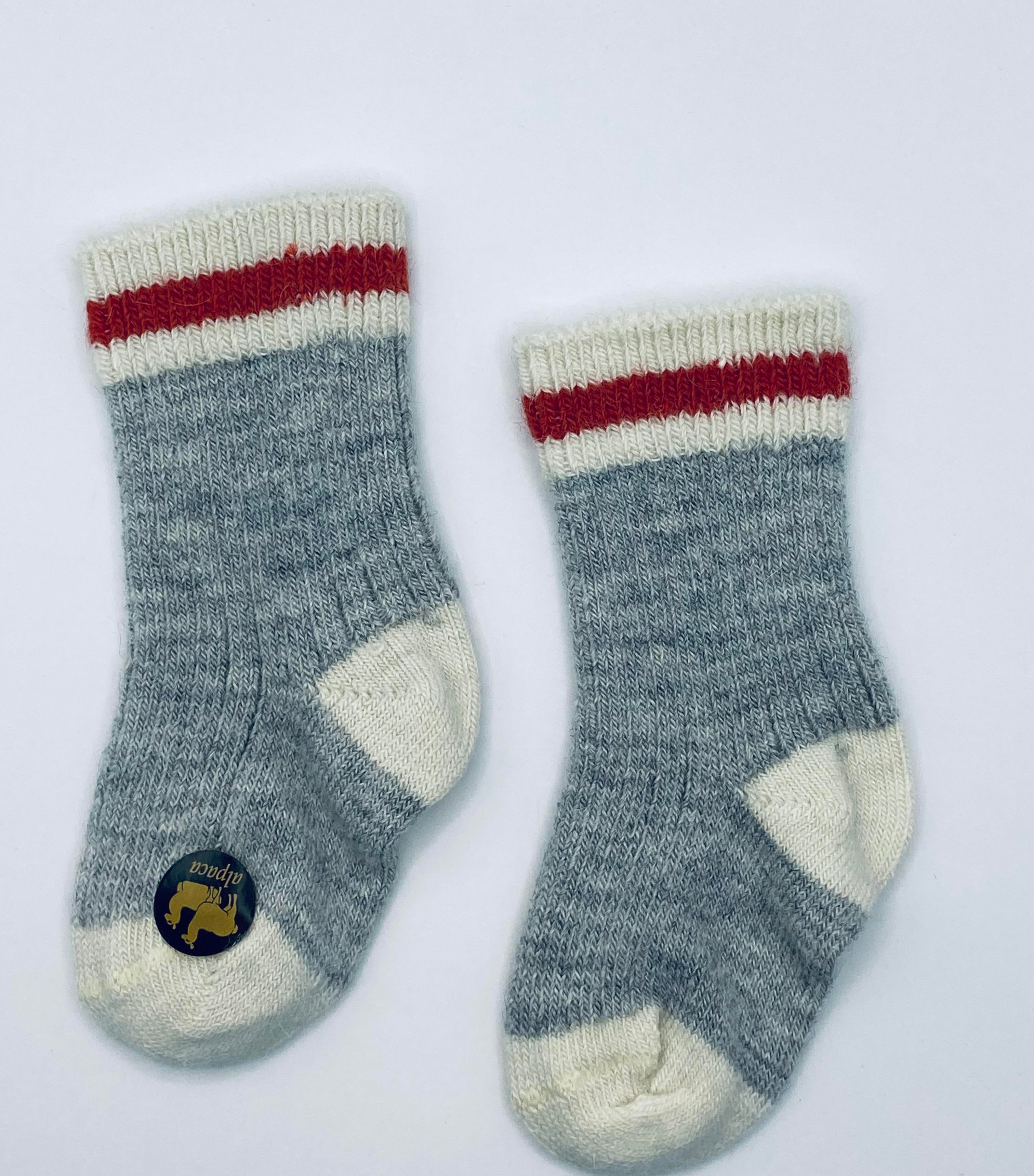 Classic Alpaca Throwback Socks for Kids