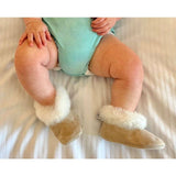 Step into Softness with BabyPaca Suede Plush Booties! 🌟
