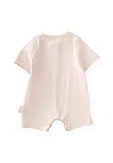 Nature’s Joy: Gender Neutral Certified Organic Cotton Baby Romper by Himmelberg Baby