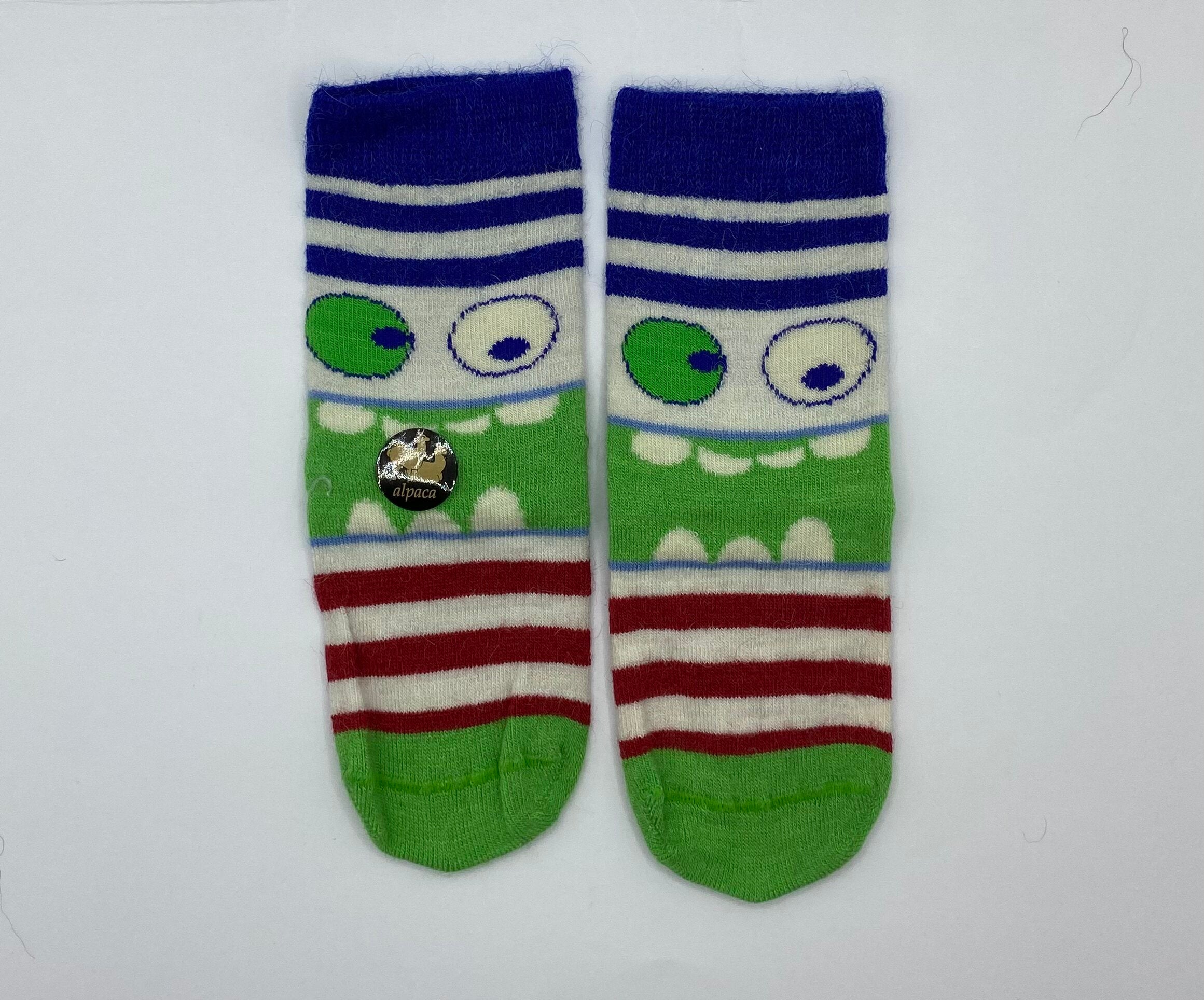 "Discover the Magic of Alpaca Socks for Kids - Naturally Thermal and Monstrously Fun!