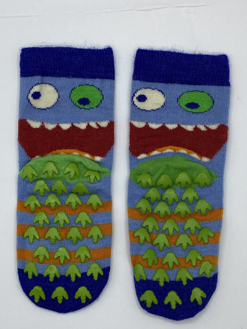 "Discover the Magic of Alpaca Socks for Kids - Naturally Thermal and Monstrously Fun!