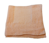 Unique Pink Crochet Receiving Blanket - Handcrafted Heirloom by Old Order Mennonite