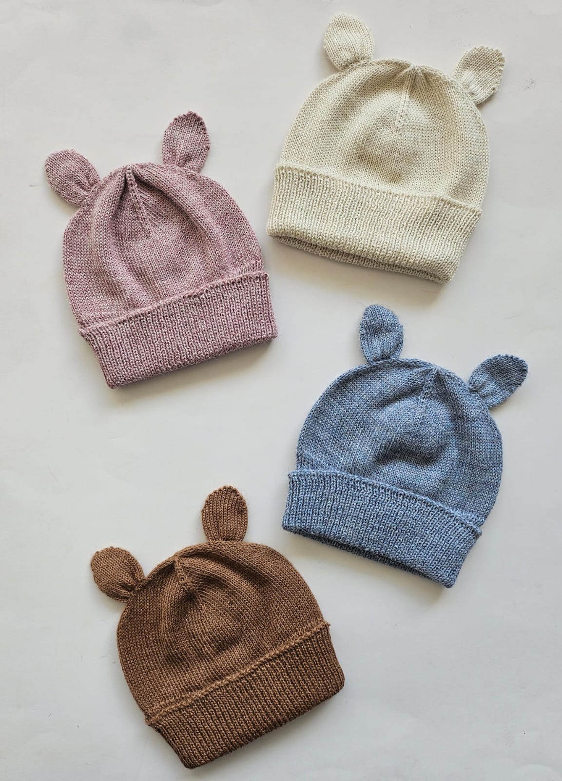 "Charming Alpaca Beanie with Ears"