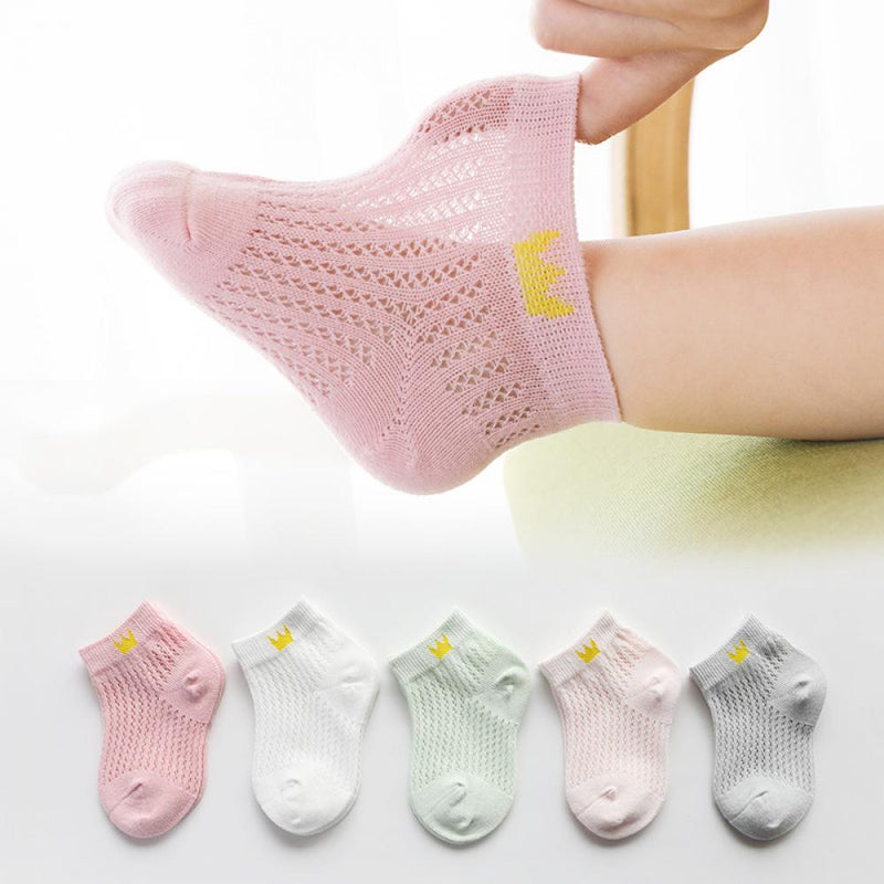 Summer Crown Socks for your Little Prince or Princess.