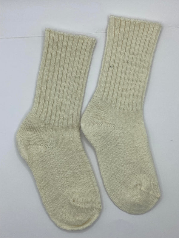 natural toddler sock GG'S Alpaca Farm
