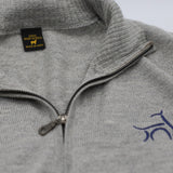 MEN’S 100% BABY ALPACA ZIPPERED CARDIGAN